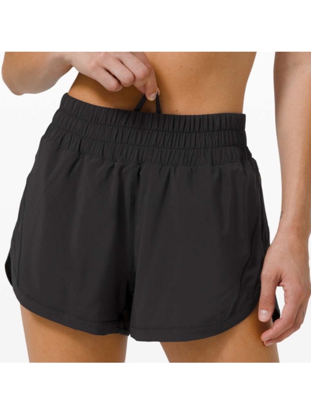 Lululemon Track That High-Rise Short 3” Lined in Black - Picture 2 of 5